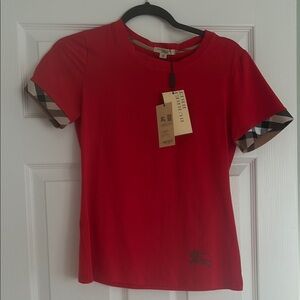 Burberry Red Women's Top